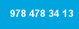 978 478 34 13 978 478 34 13